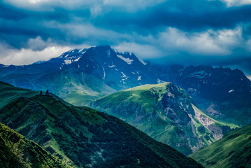 mountain of Kazbegi in Georgia