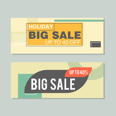Super sale discount banner design