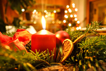 weihnachtliche Dekoration