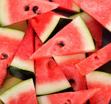 watermelon slice, fresh fruit
