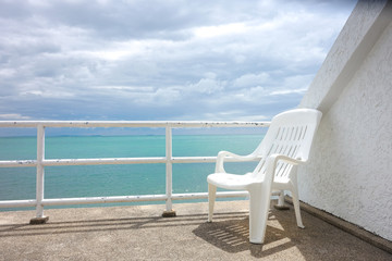 the sea in Thailand, Blue sky ,Blue sea, the beach in Thai 