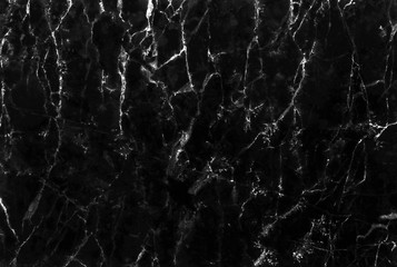 Black marble texture in natural pattern with high resolution for background and design art work. Black stone floor.