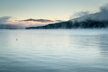 Morning Mist over the Lake