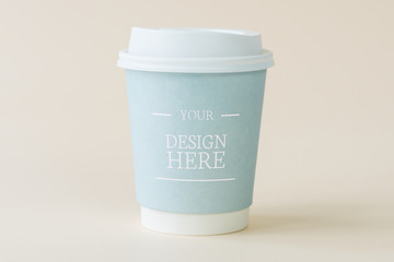 Coffee cup mockup