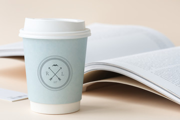 Coffee cup mockup