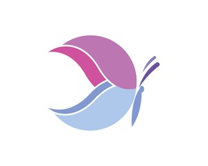 Beauty Butterfly Logo Template