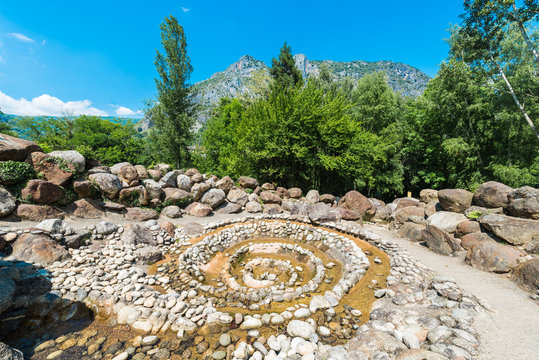 Parc de la Prehistoire in Midi-Pyrenees, France.
