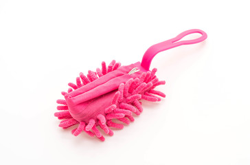 brush duster on white background