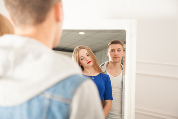 Obraz premium lovely couple in love