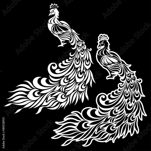 ロイヤリティフリー孔雀 イラスト 花の画像 ロイヤリティフリー孔雀 イラスト 花の画像