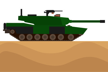 Tank. Military equipment.