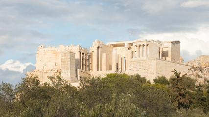 Fototapeta premium Reconstruction of ancient Parthenon