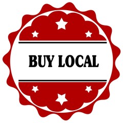 Red label with BUY LOCAL text.