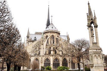 Notre Dame cathedral, Paris, France