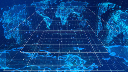Concave Mass Media World Map