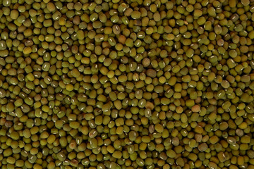 Screen full of mung beans