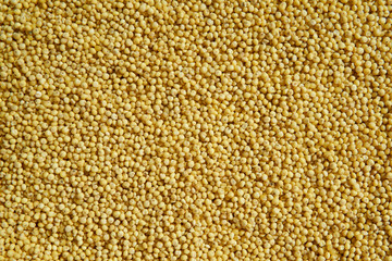 Screen full of millet 