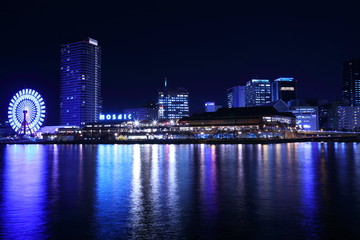 Fototapeta na wymiar Kobe night view