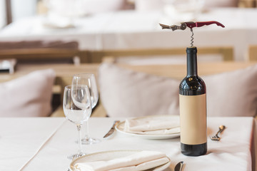 Bottle with corkscrew