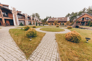 Obraz premium Countryside cottages