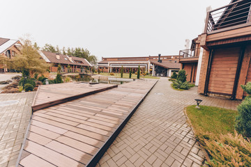 Modern recreation center