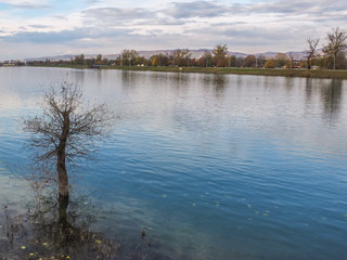 Jarun Lake in Zagreb (Croatia)