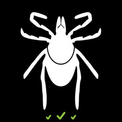 Tick it is white icon .