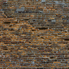Very old brick wall