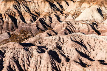 Hügel Landschaft Petrified Forest Nationalpark