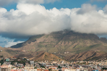 Fototapeta na wymiar Landscape of Cape Verde