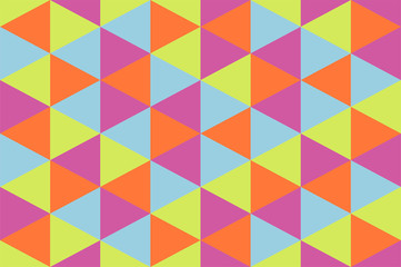 Materiał do szycia Kolorowy, bezszwowy wzór geometryczny