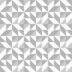 Abstract seamless pattern with grey triangle