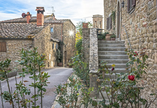 Per le vie del borgo....