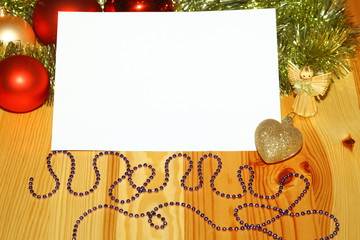 Kartka Boże Narodzenie - obrazy, fototapety, plakaty