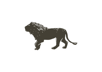 Majesty Lion Logo Template