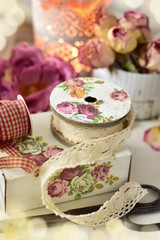 shabby chic style home decoration
