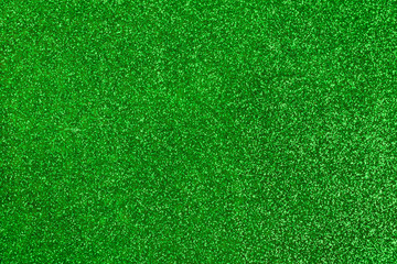 Green glitter texture and background