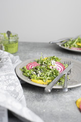 Green Beetroot Salad