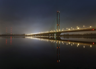 Southern bridge in the night