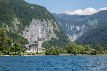 Fototapeta premium Schloss Grundlsee