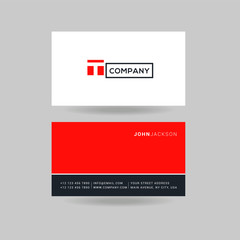 Letter G Logo Icon with Business Card Template Vector.