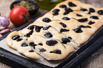 Traditional Italian Focaccia