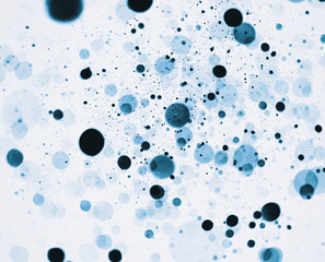 Pattern made of bright bokeh