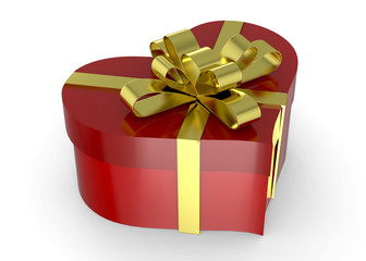 HEART GIFT PACKET - 3D