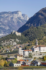 Fototapeta na wymiar Lasino im Trentino