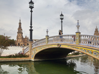 Obraz premium Plaza de España en Sevilla.