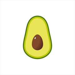 Avocado Vector Icon