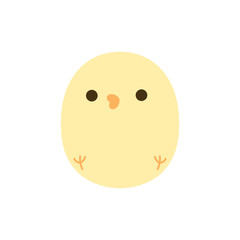 Cute Chick Vector Icon