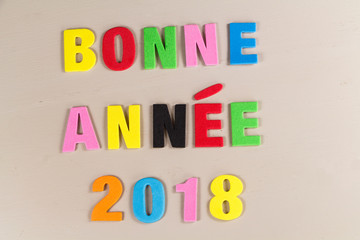 Bonne année 2018