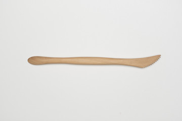 Spatula for clay